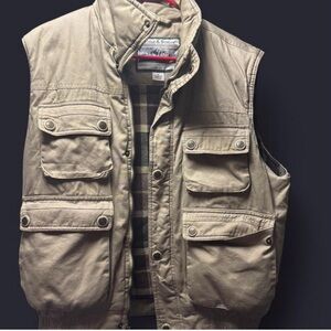 Vintage Field & Stream fishing photographer Men's Vest size Medium